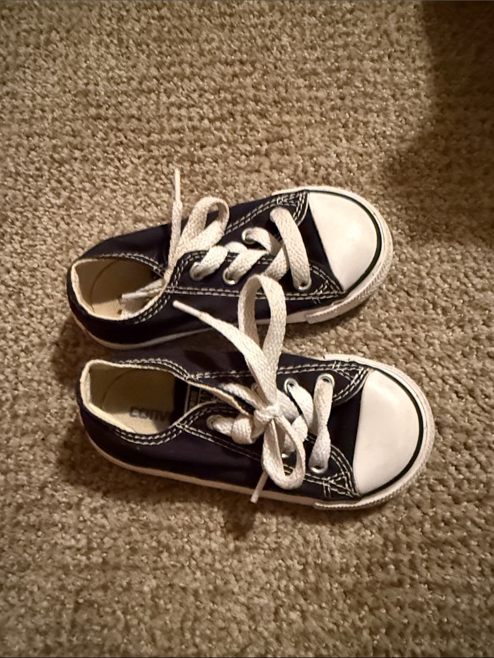 Kids Black Converse All Star - Classic Low-Top Sneaker